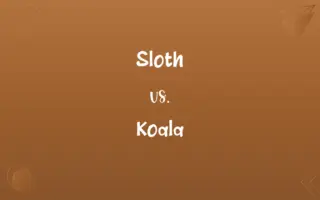 Sloth vs. Koala
