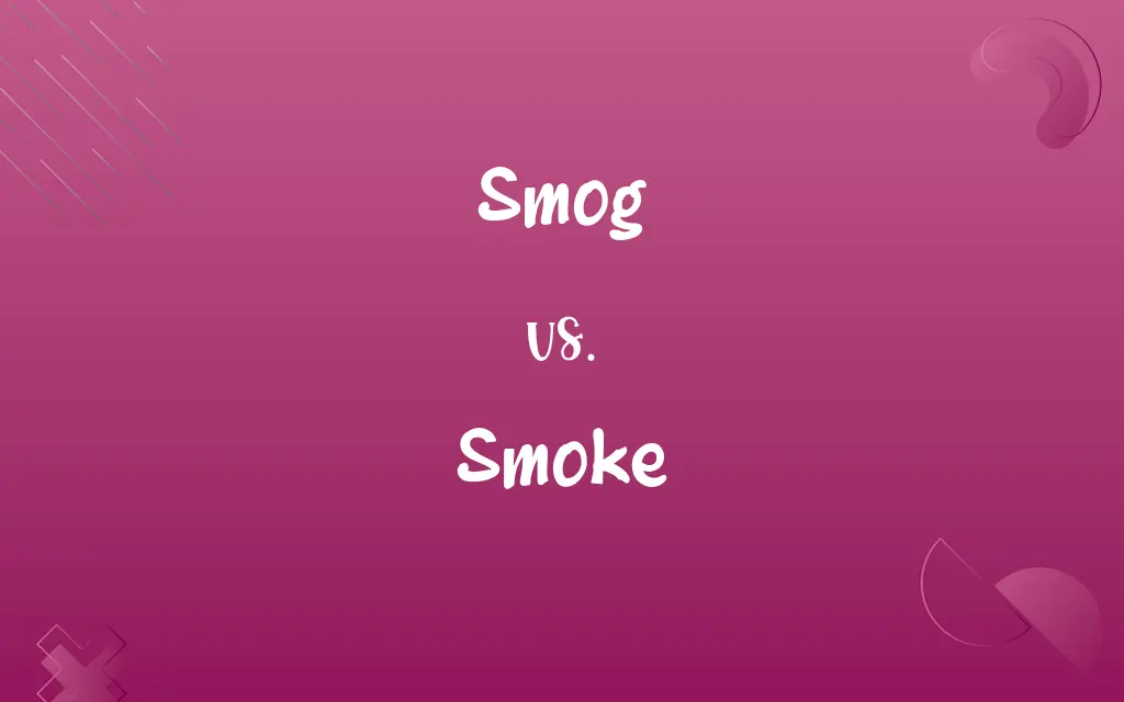 Smog vs. Smoke