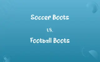 Soccer Boots vs. Football Boots