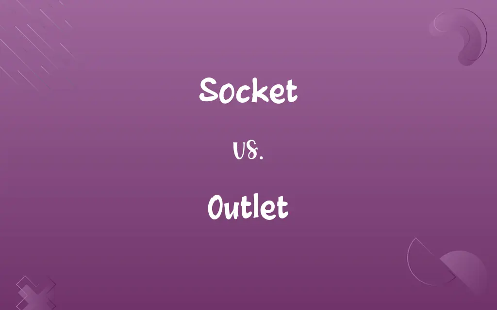 Socket vs. Outlet