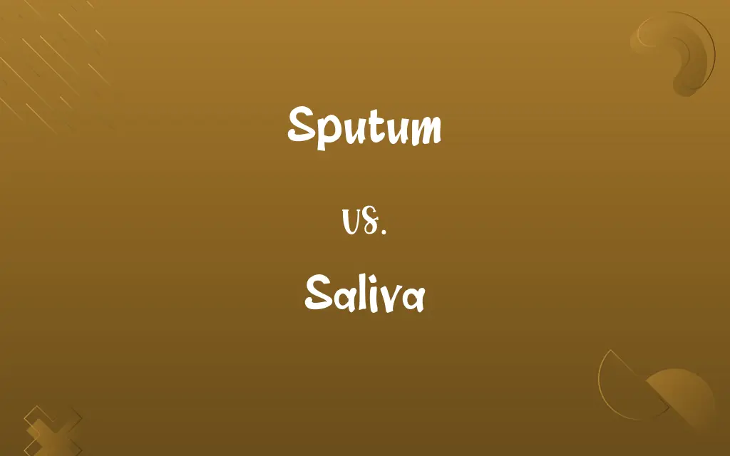 Sputum vs. Saliva