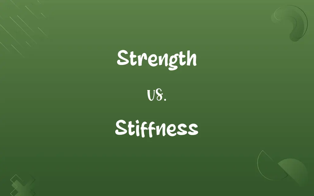 Strength vs. Stiffness