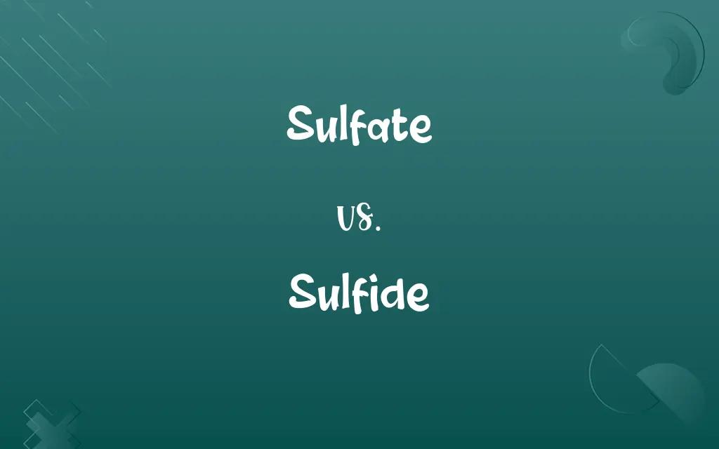 Sulfate vs. Sulfide