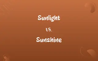 Sunlight vs. Sunshine