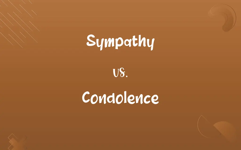 Sympathy vs. Condolence