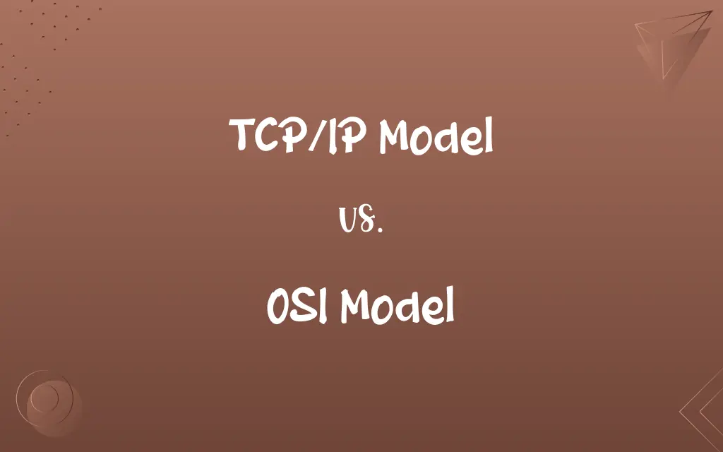 TCP/IP Model vs. OSI Model