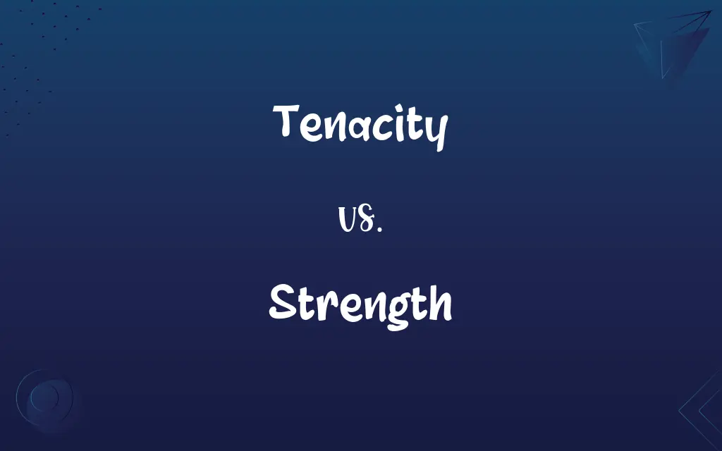 Tenacity vs. Strength