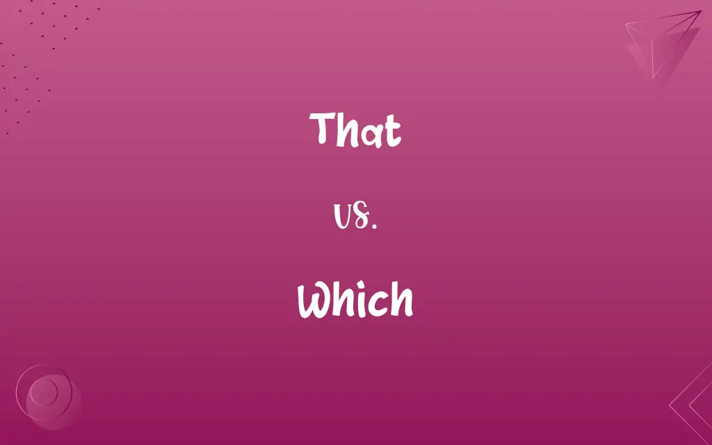 That vs. Which