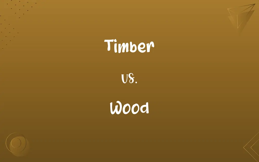 Timber vs. Wood