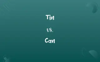 Tin vs. Can