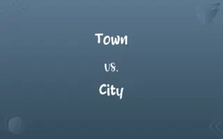Town vs. City