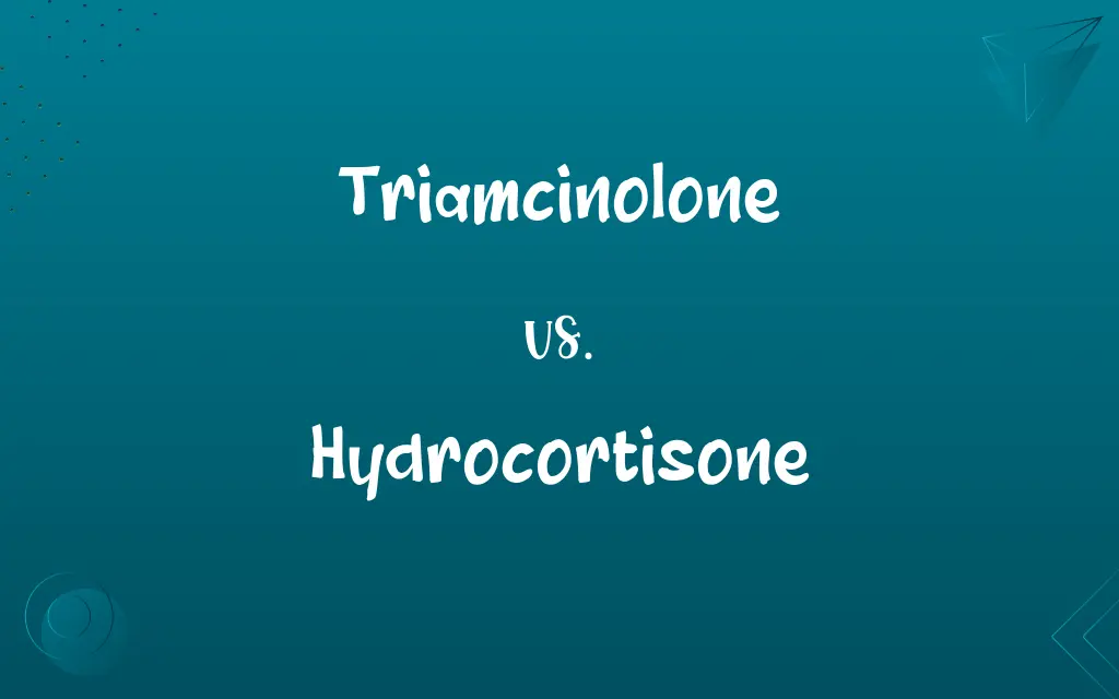 Triamcinolone vs. Hydrocortisone