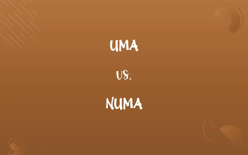 UMA vs. NUMA