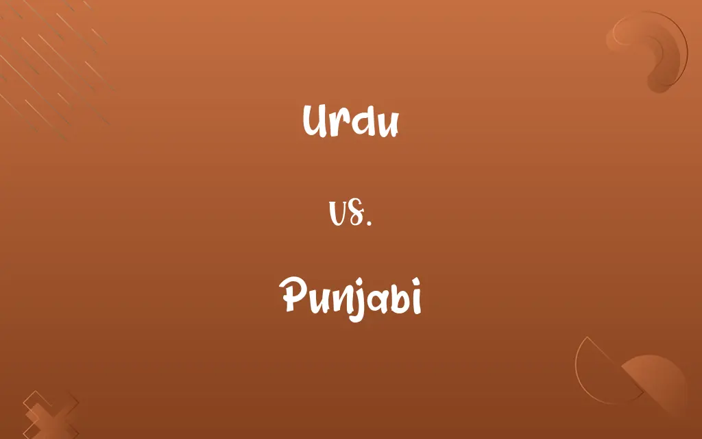 Urdu vs. Punjabi