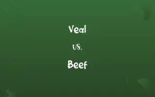 Veal vs. Beef