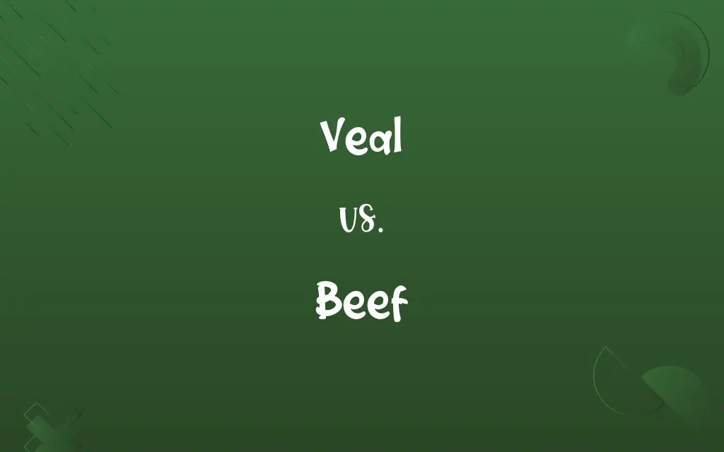 Veal vs. Beef
