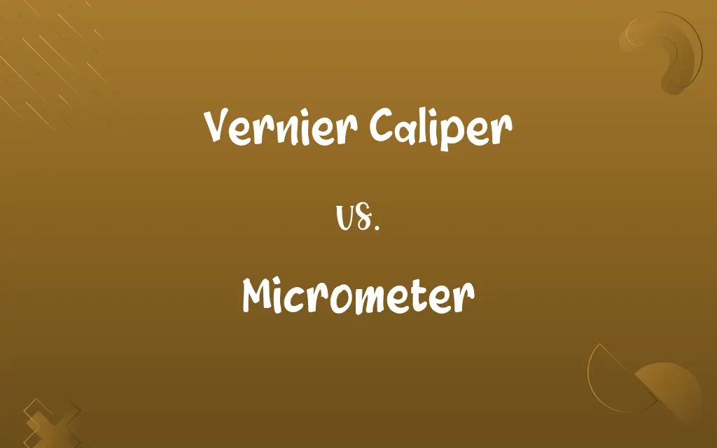 Vernier Caliper vs. Micrometer