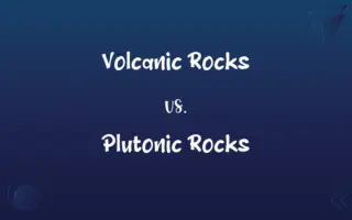 Volcanic Rocks vs. Plutonic Rocks