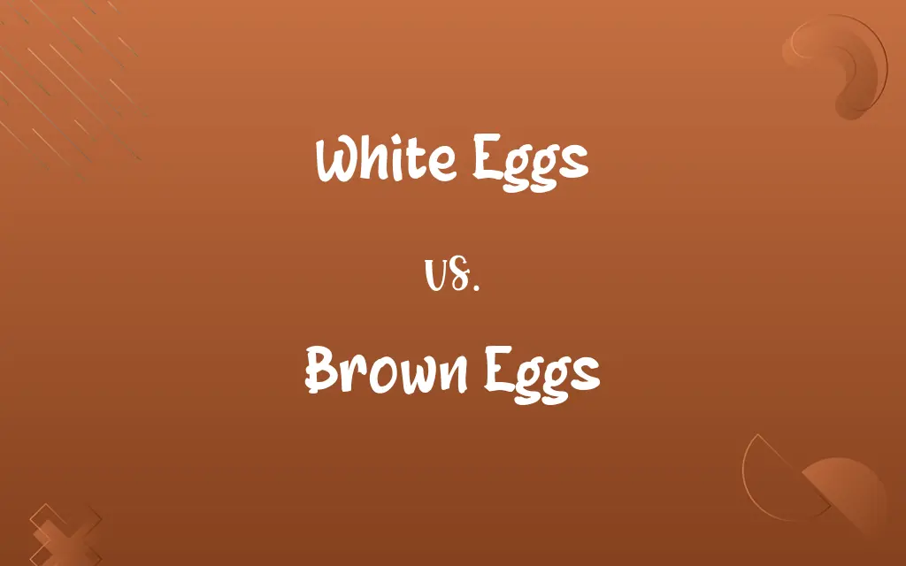 White Eggs vs. Brown Eggs