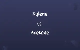 Xylene vs. Acetone