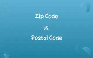 Zip Code vs. Postal Code
